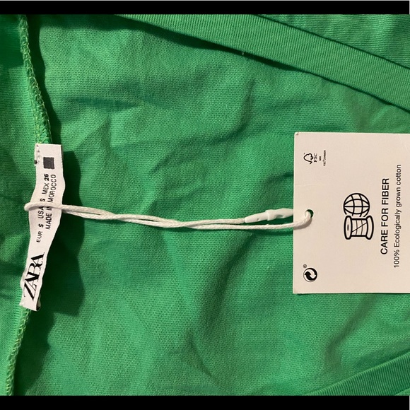 Drawstring v-neck ZARA - Picture 4 of 4